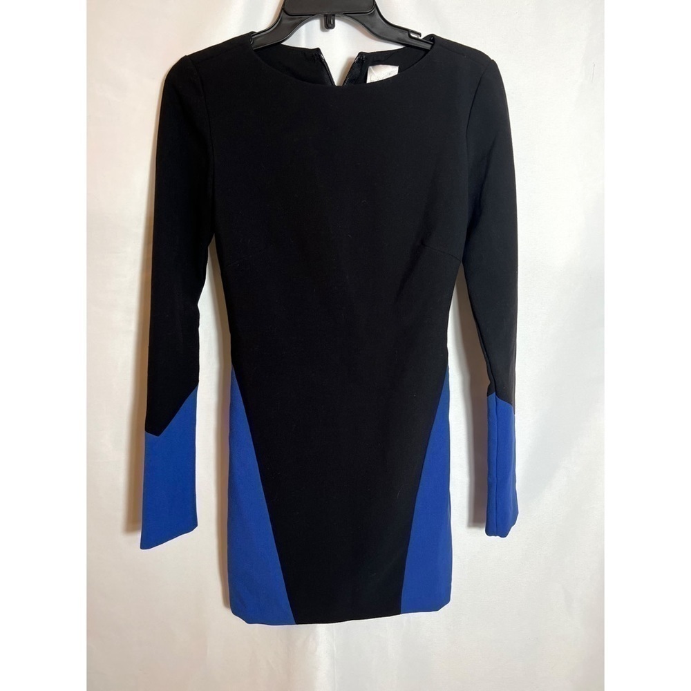 NICOLE MILLER Colorblock Pattern Mini Dress - Picture 2 of 4